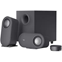 Logitech Z407 Bluetooth Altavoces para ordenador con subwoofer y control inalámbrico- Sonido inmersivo- Audio premium…